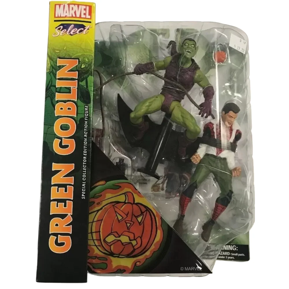 Figuras Duende Verde & Peter Parker Marvel Select 15Cm - Image 2