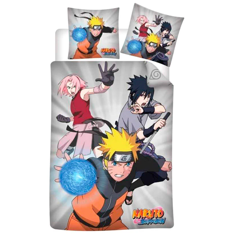 Funda Nordica Naruto Cama 90Cm Microfibra