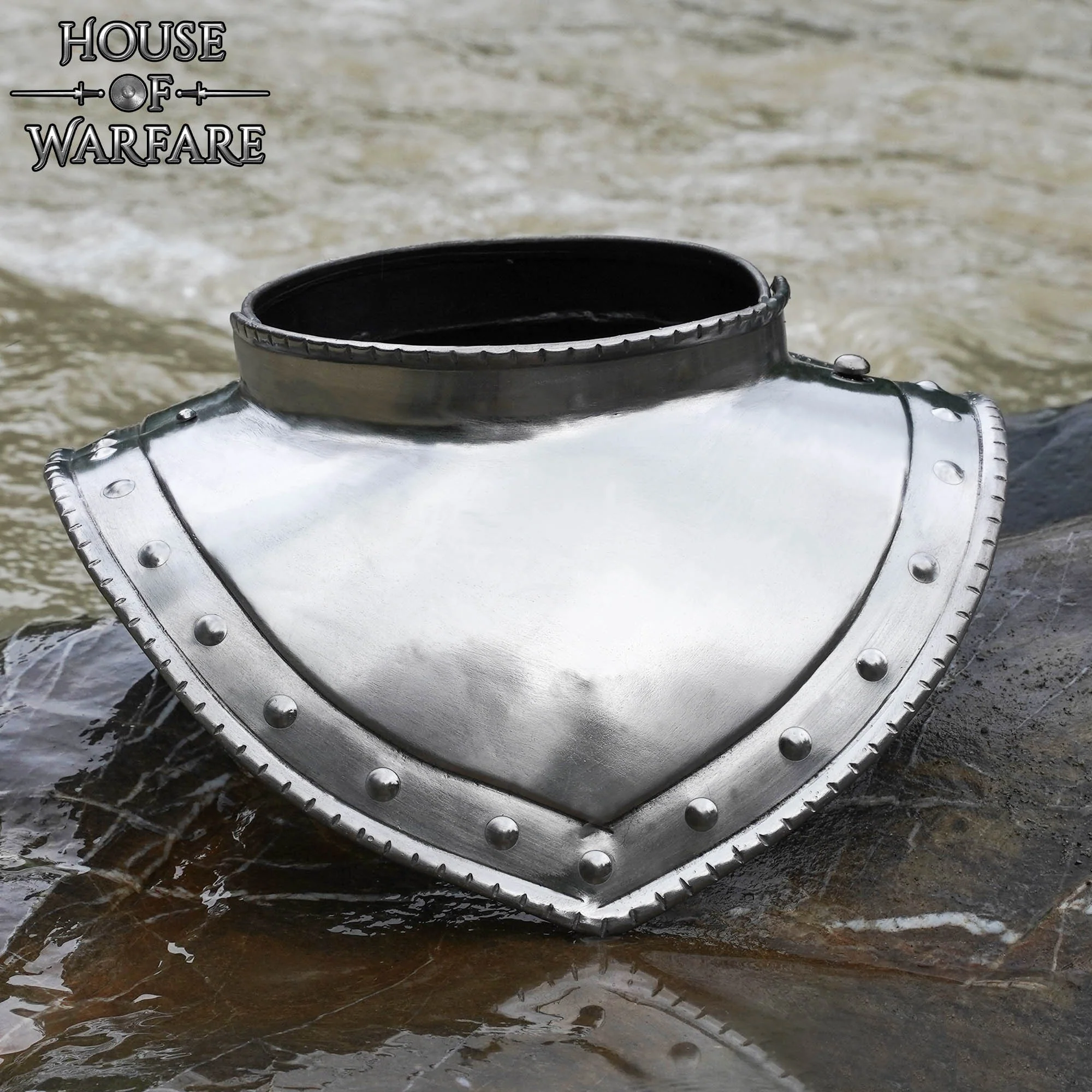 Gorget Medieval de Acero para Soldados - Image 18