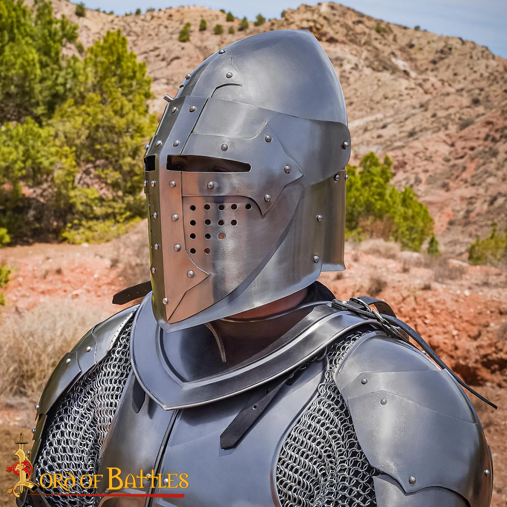 Gorget Medieval Simple Calibre 18 - Image 2