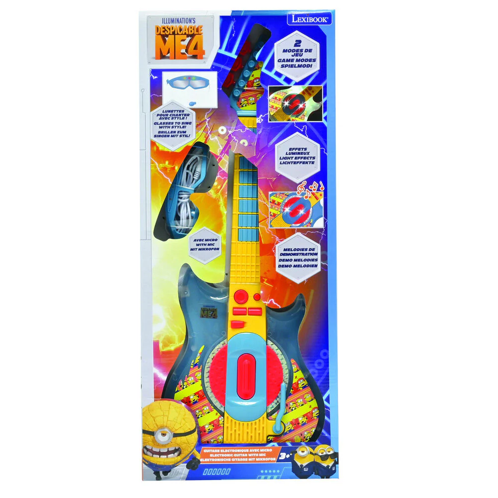 Guitarra Electronica Con Microfono Minions - Image 3