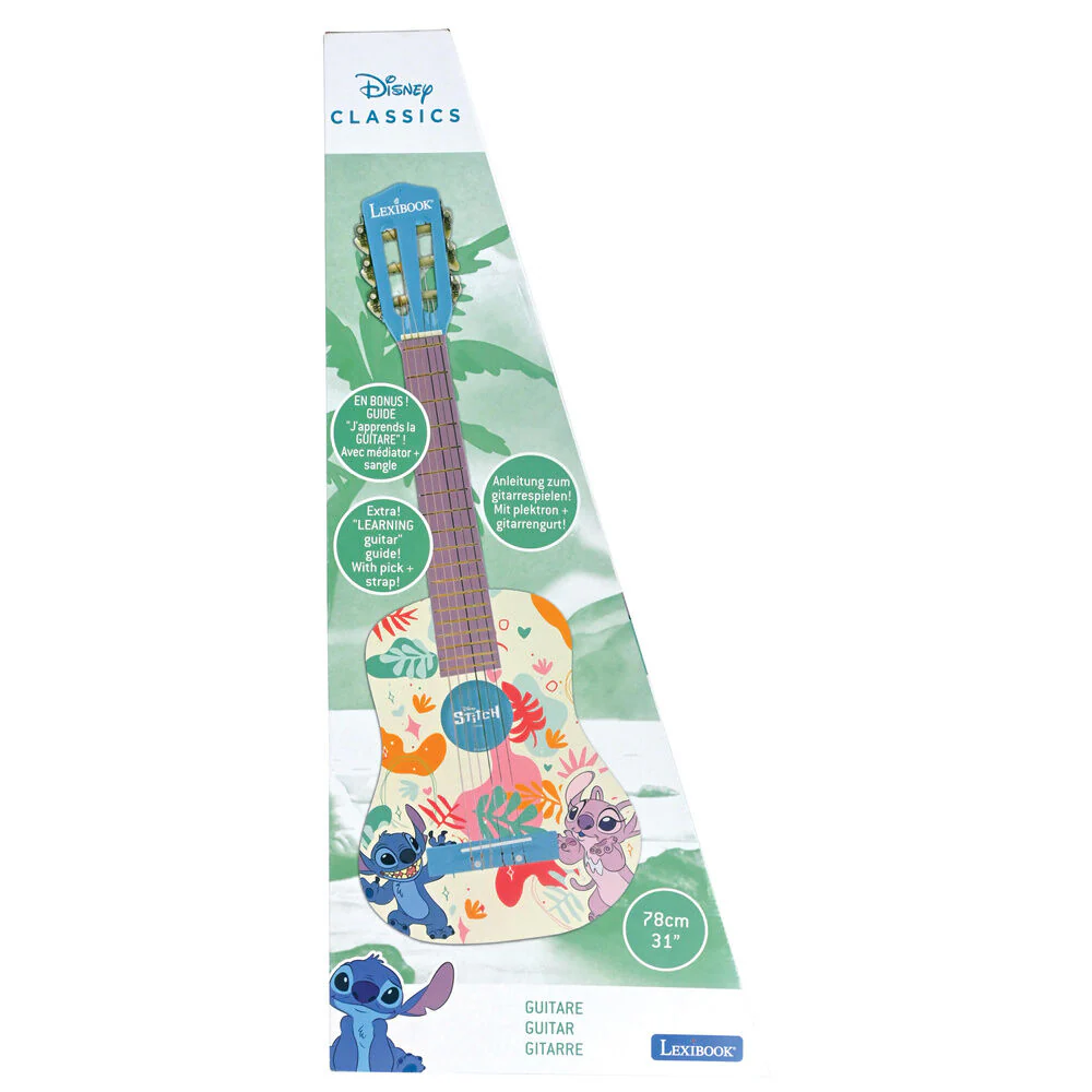 Guitarra Stitch Disney Madera - Image 3