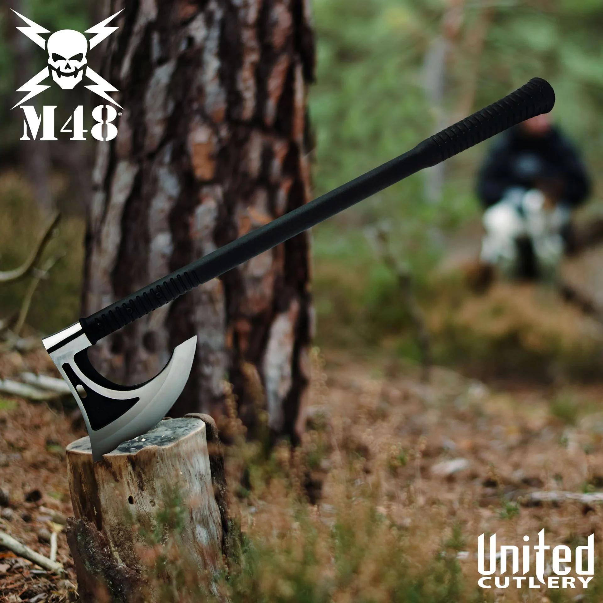 Hacha Vikinga M48 Acero Inoxidable con funda - Image 6