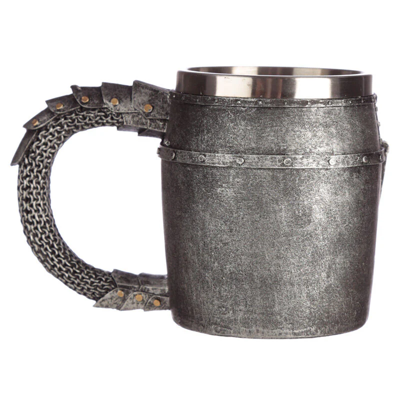 Jarra Casco Y Malla Medieval - Image 2