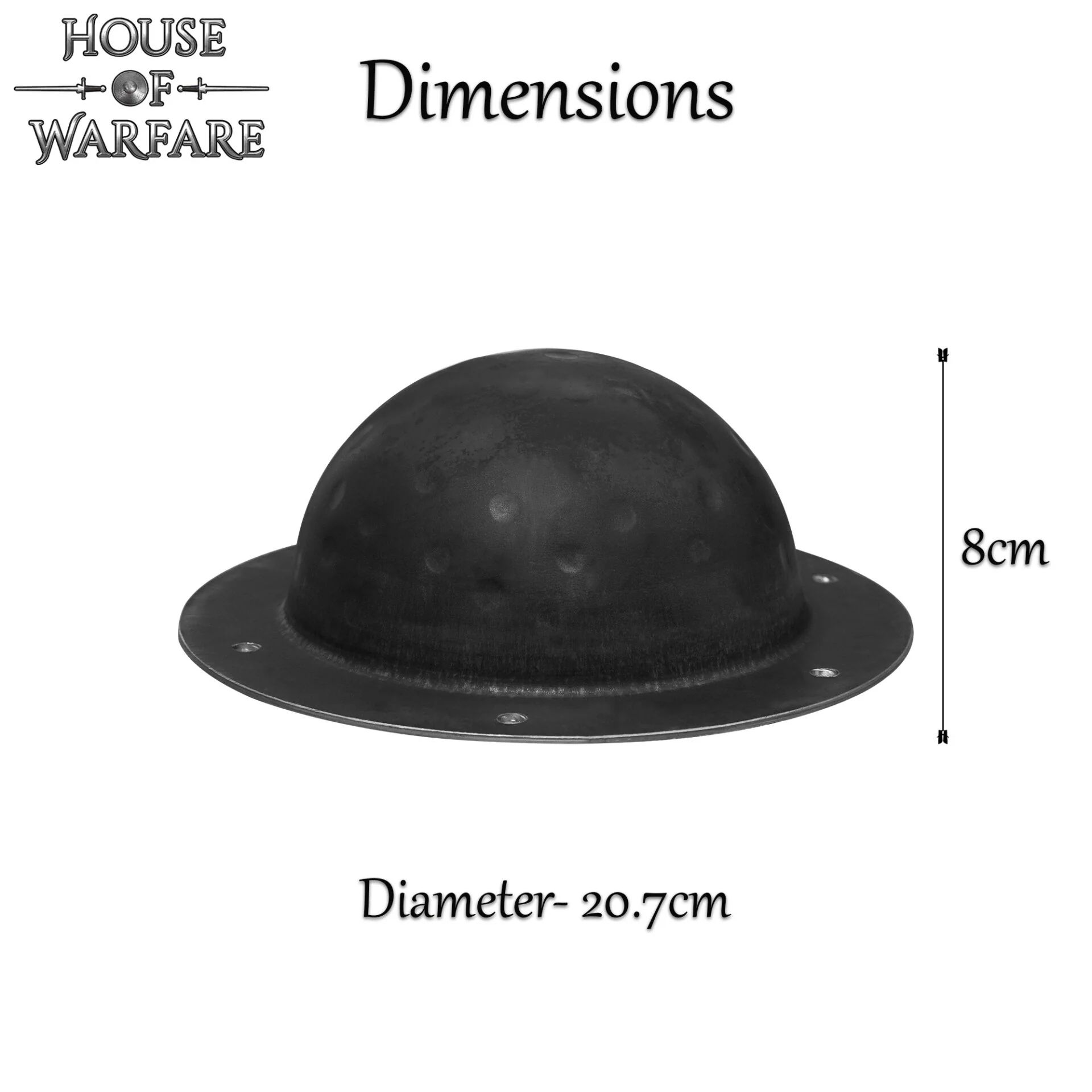 Jefe de Escudo Negro, Acero de 1,8 Mm, Listo para la Batalla - Image 2
