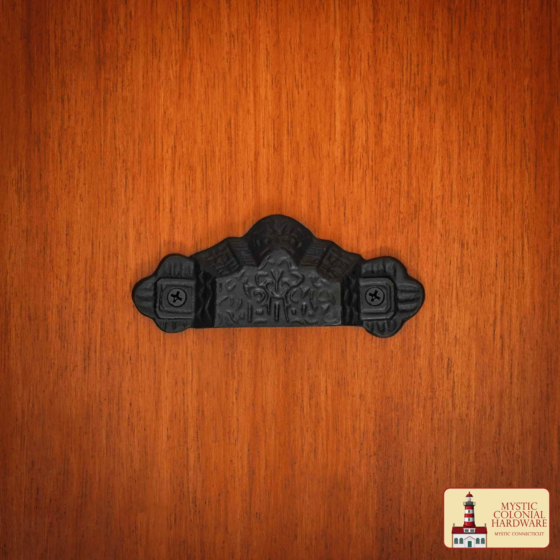 Juego de 4 Tiradores de Hierro Fundido Rústico: Ideal para Ambientes Victorianos, Coloniales, Retro, Steampunk, Góticos, Barrocos y Medievales, (10.1x4.1) Cm - Image 5