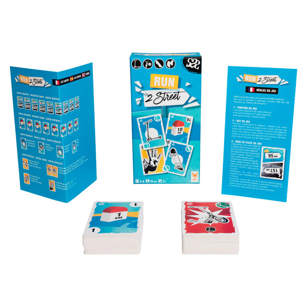 Juego De Cartas Run 2 Street - Image 3