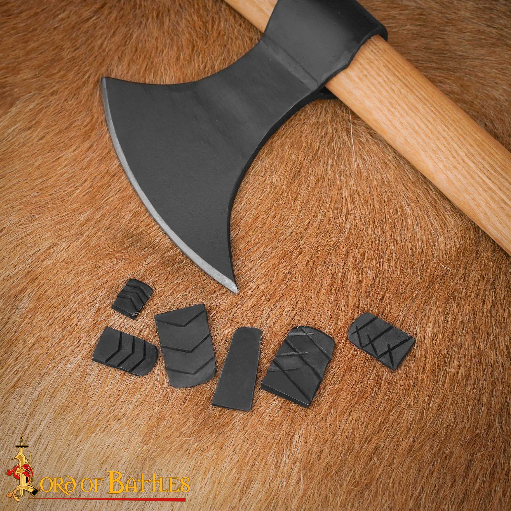 Juego de Cuñas para Hacha de Acero Forjado a Mano - Cuñas Texturizadas de 6 Piezas para Ajuste de Hachas y Martillos - Image 2