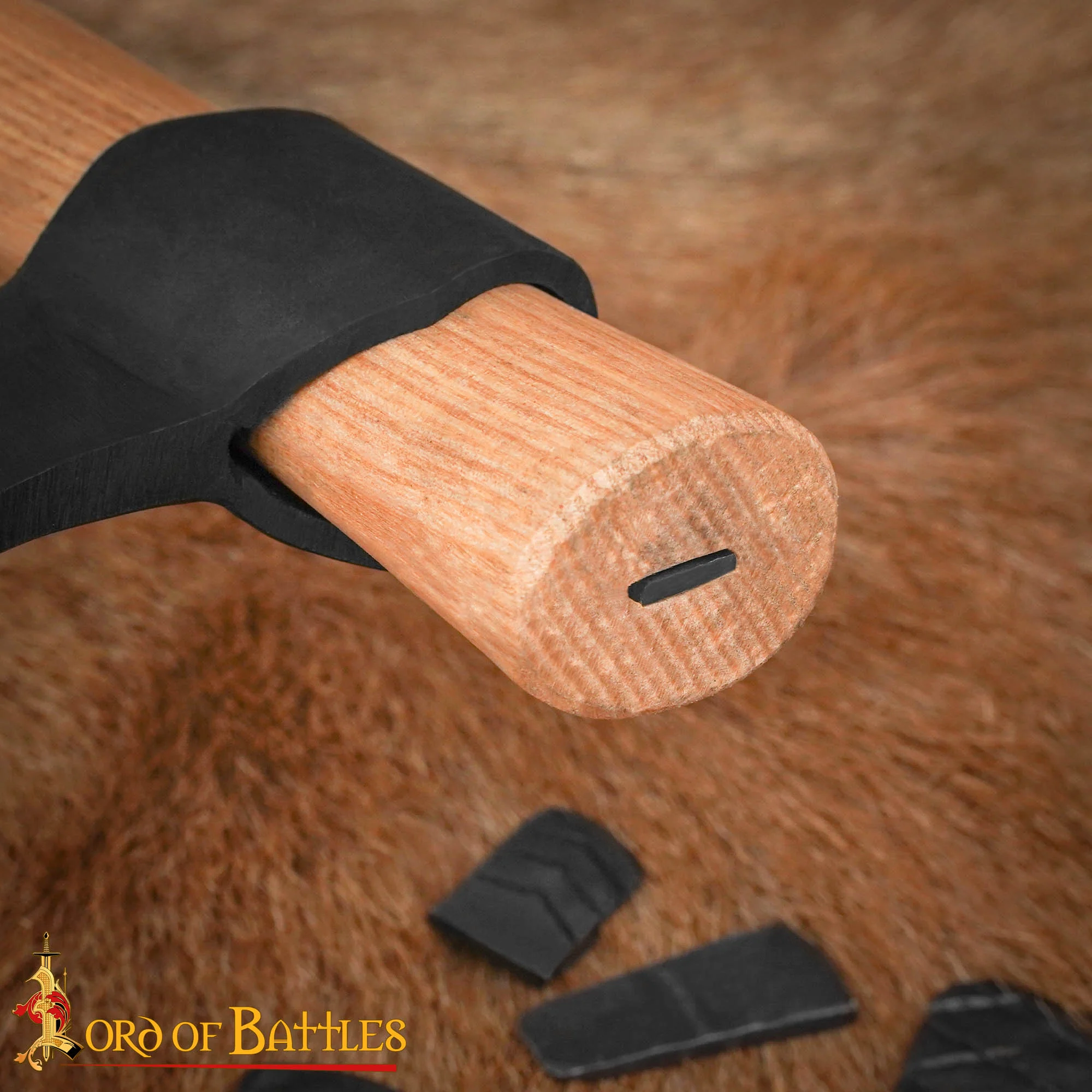 Juego de Cuñas para Hacha de Acero Forjado a Mano - Cuñas Texturizadas de 6 Piezas para Ajuste de Hachas y Martillos - Image 6