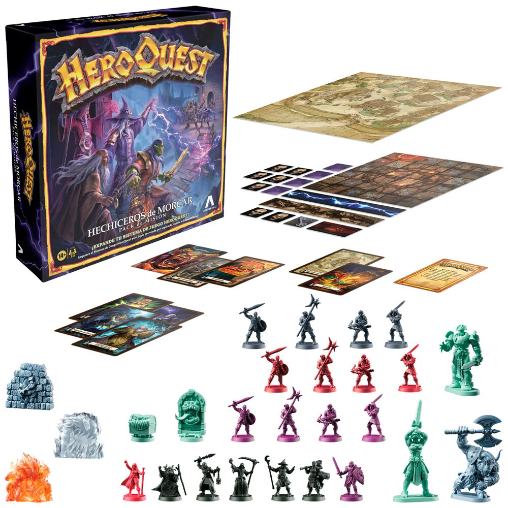Juego De Mesa Hechiceros De Morcar Heroquest Español
