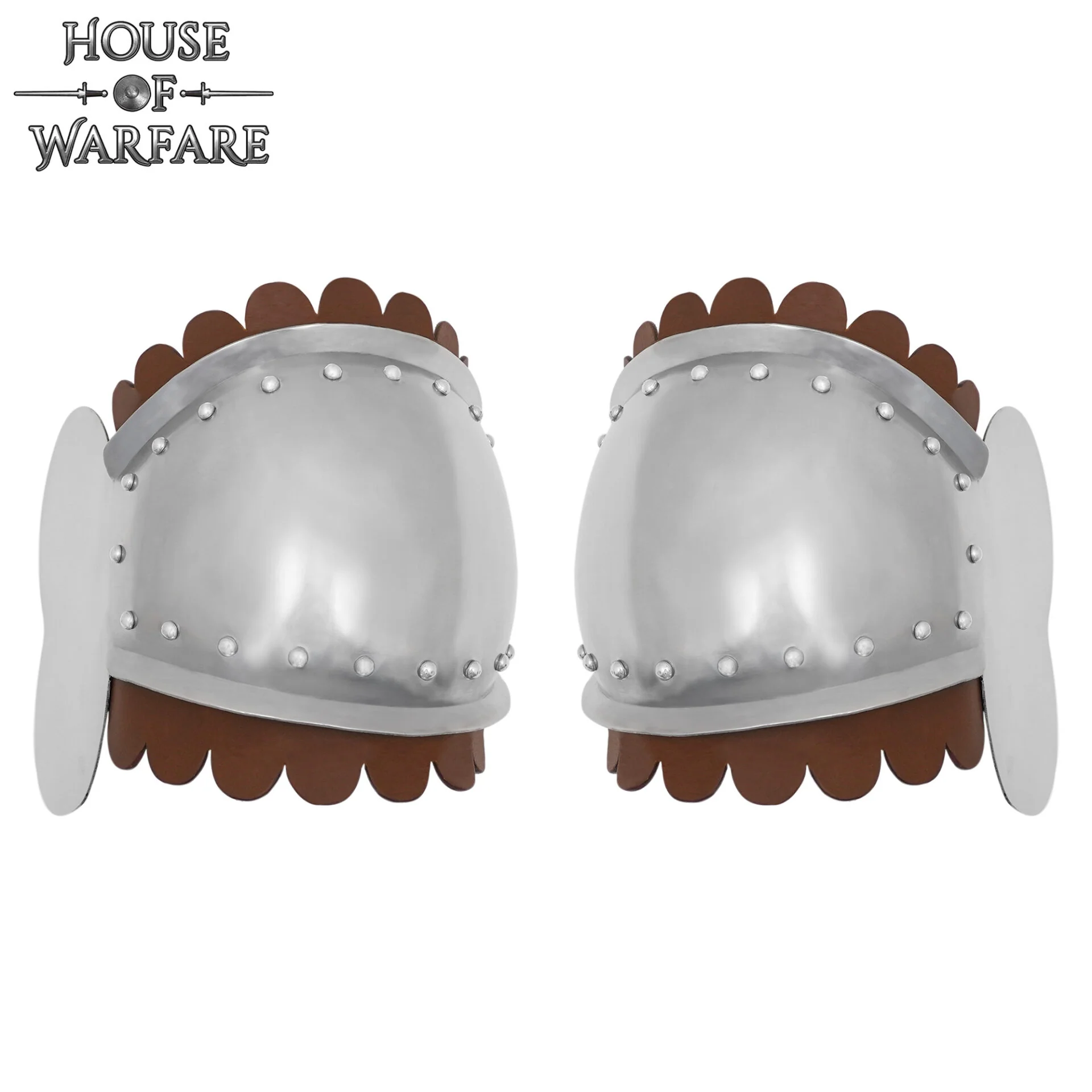 Juego de Rodilleras Medievales de Acero Dulce - Image 2