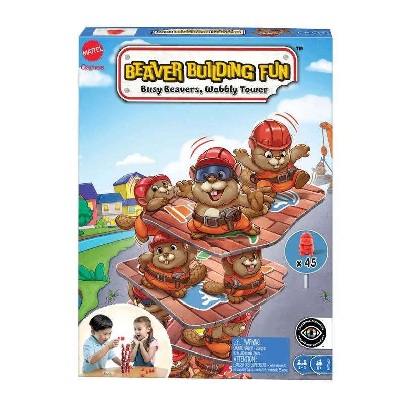 Juego Mesa Castores Constructores