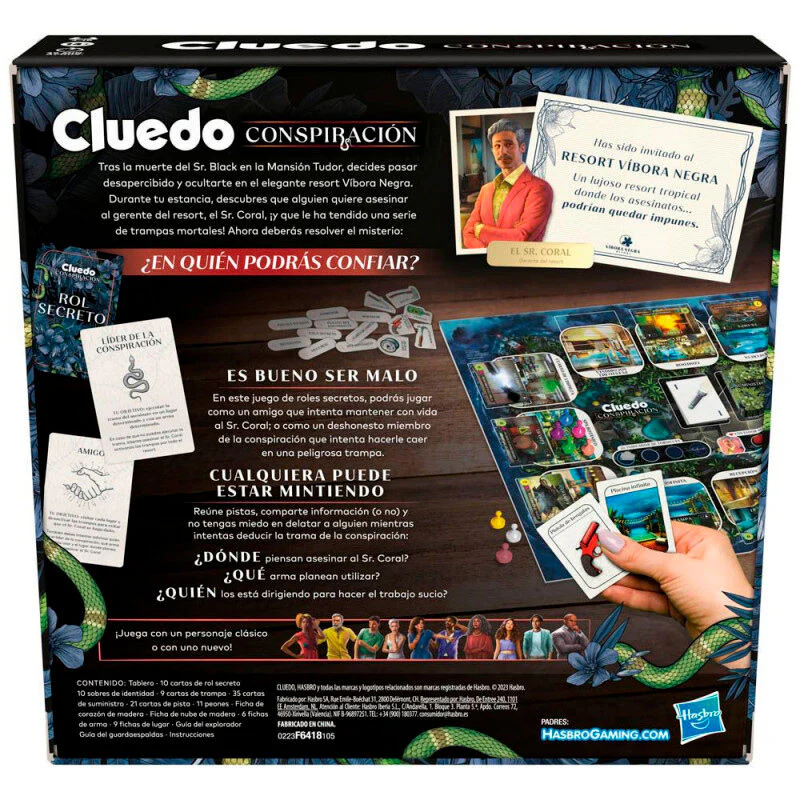 Juego Mesa Cluedo Conspiracion Español - Image 3