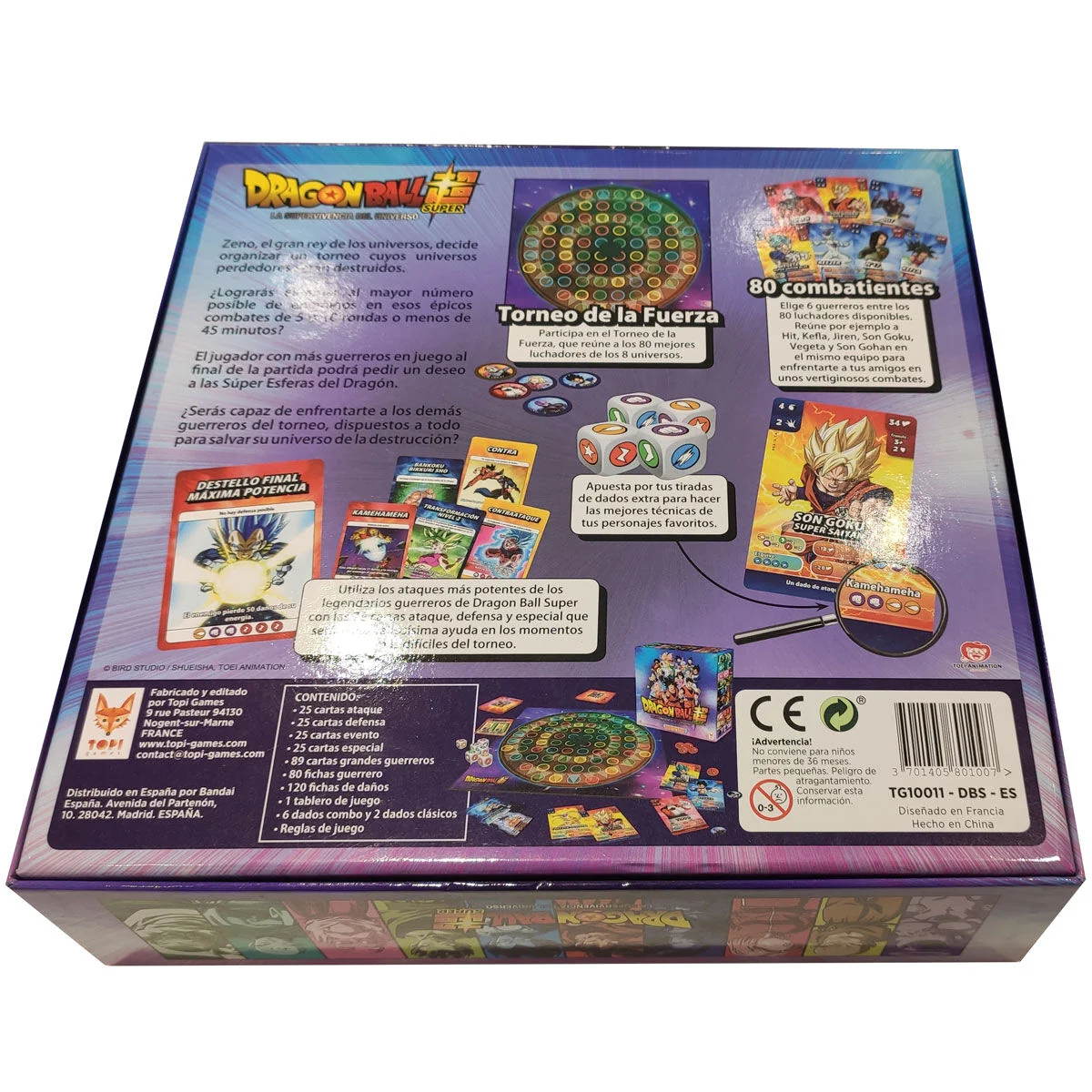 Juego Mesa Dragon Ball Super Español - Image 2