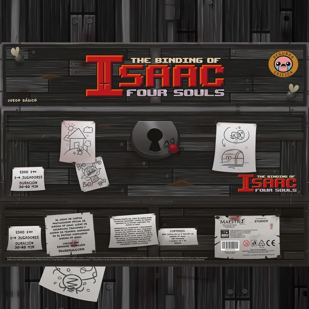 Juego Mesa The Binding Of Isaac Four Souls Español - Image 3