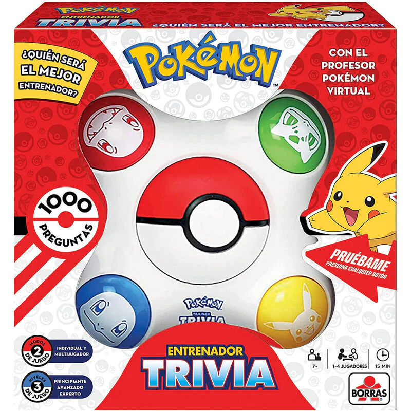 Juego Mesa Trivia Pokemon