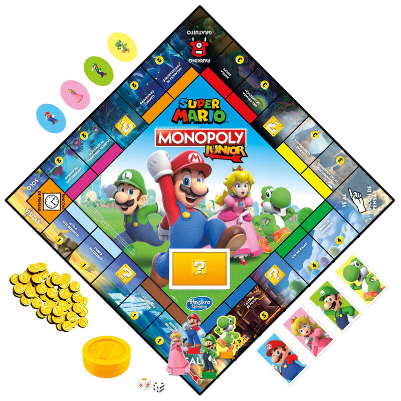 Juego Monopoly Junior Super Mario Español - Image 7