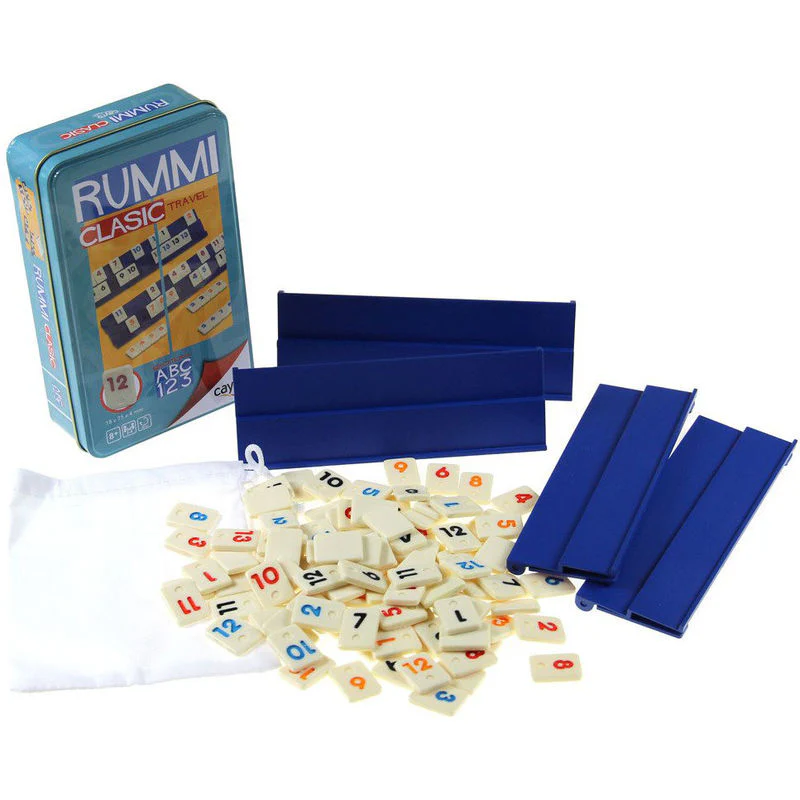 Juego Rummi Viaje Caja Metalica - Image 2