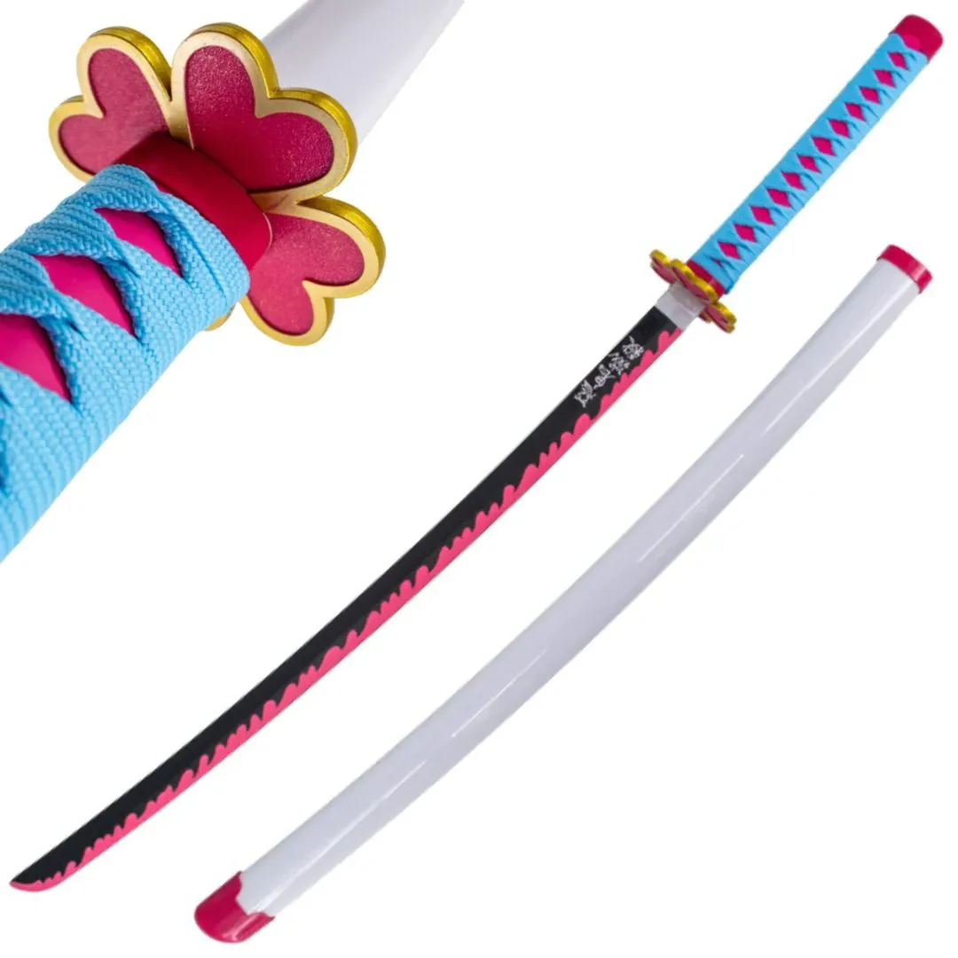 Katana de Mitsuri Kanroji con hoja bambú Kimetsu no Yaiba Demon Slayer
