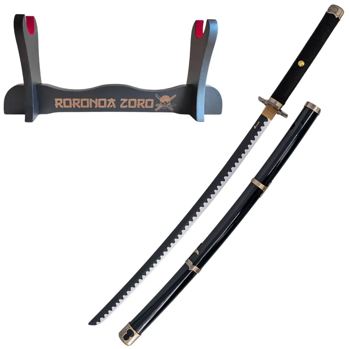 Katana Decorativa de Bambú Yubashiri de Zoro Réplica One Piece - Image 6