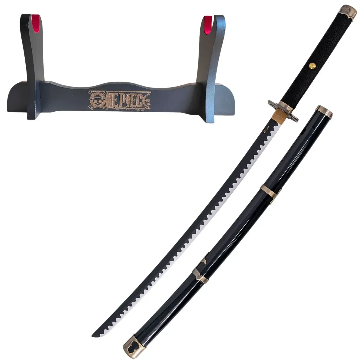 Katana Decorativa de Bambú Yubashiri de Zoro Réplica One Piece - Image 7