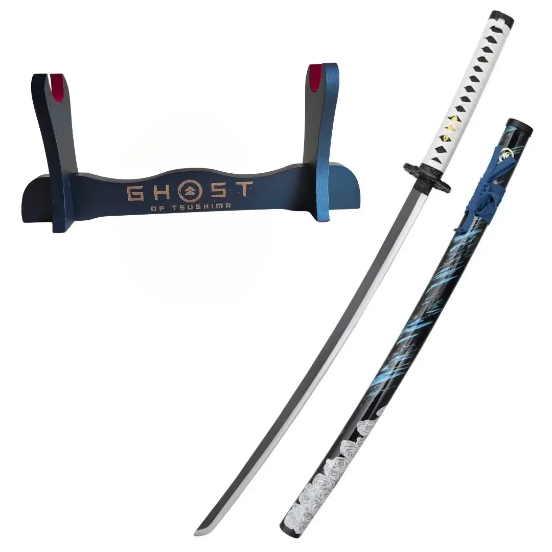 Katana Sakai Azul - Jin Sakai - Ghost of Tsushima Gama Alta - Image 6