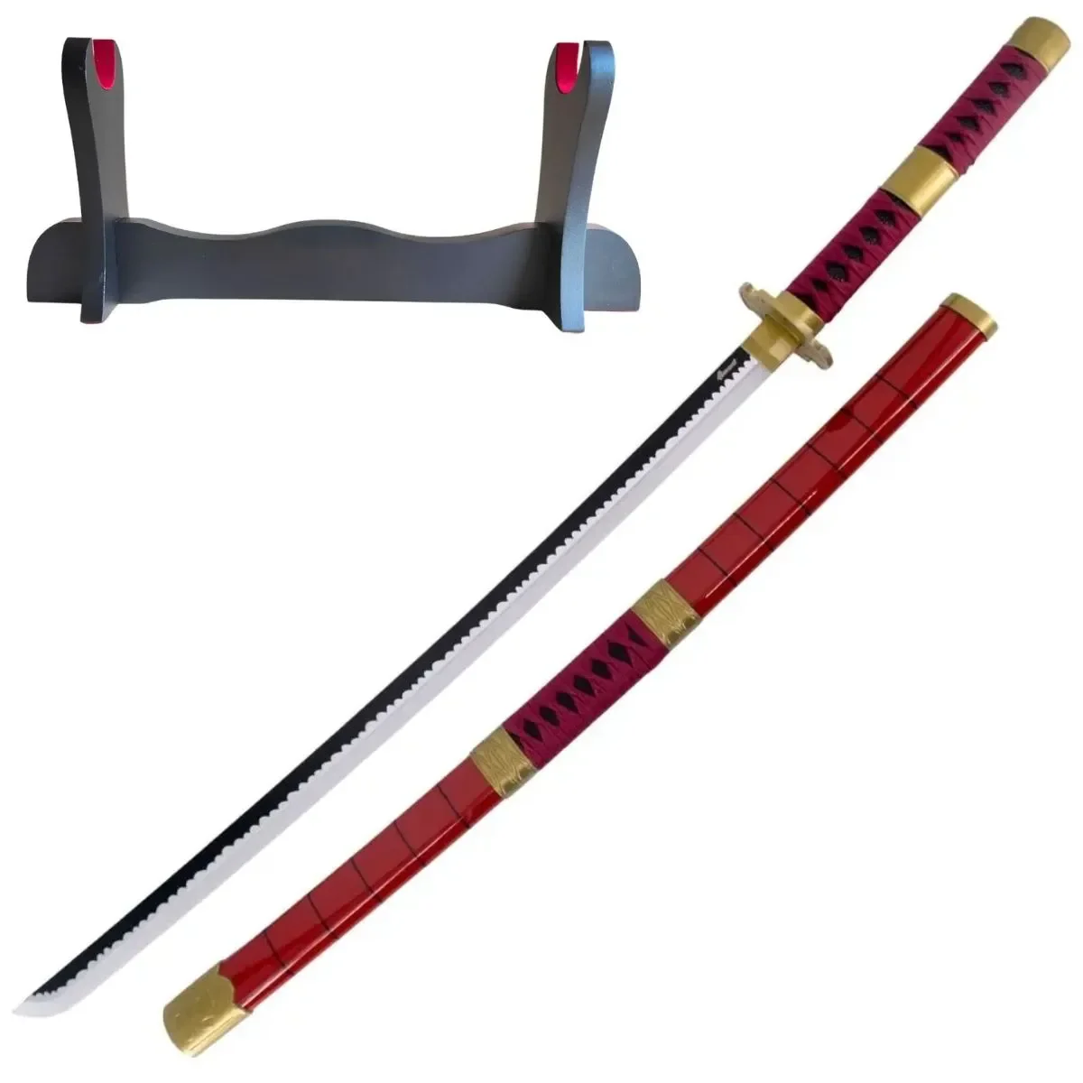 Katana Sandai Kitetsu de Zoro de One Piece de Bambú con Led - Image 4