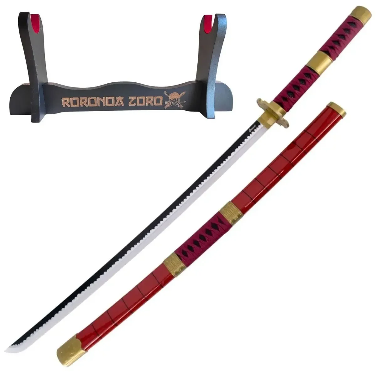 Katana Sandai Kitetsu de Zoro de One Piece de Bambú con Led - Image 5