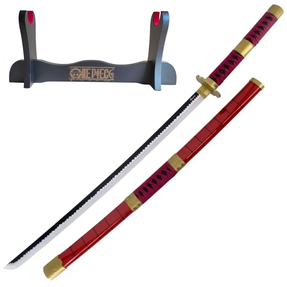 Katana Sandai Kitetsu de Zoro de One Piece de Bambú con Led - Image 6