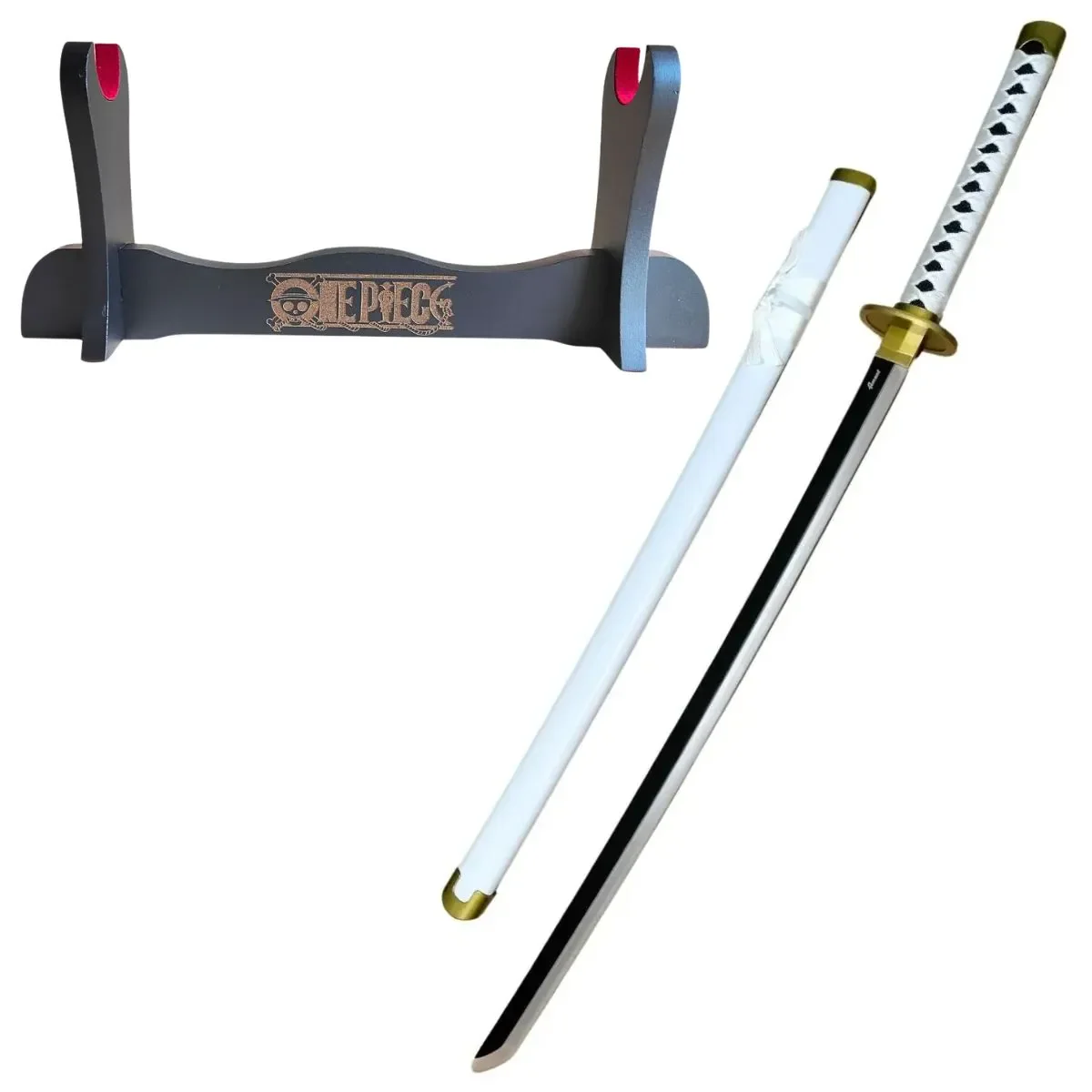Katana Wado Ichimonji de Zoro de One Piece de Bambú con luces Led - Image 5