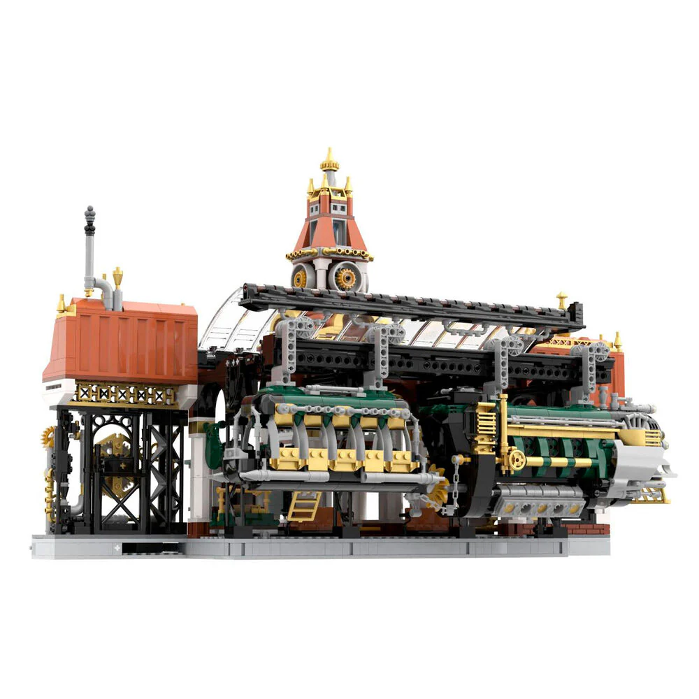 Kit Construccion Estacion De Tren Steampunk 2788Pzs - Image 5
