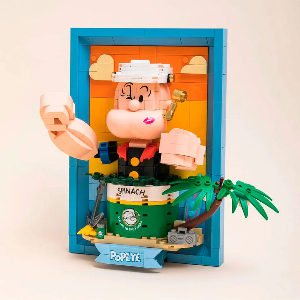 Kit Construccion Popeye 416Pzs - Image 2