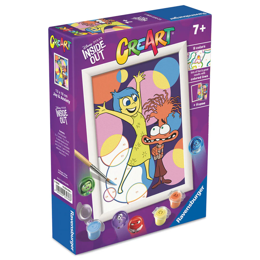 Kit De Pintura Creart Del Reves Disney Pixar - Image 3