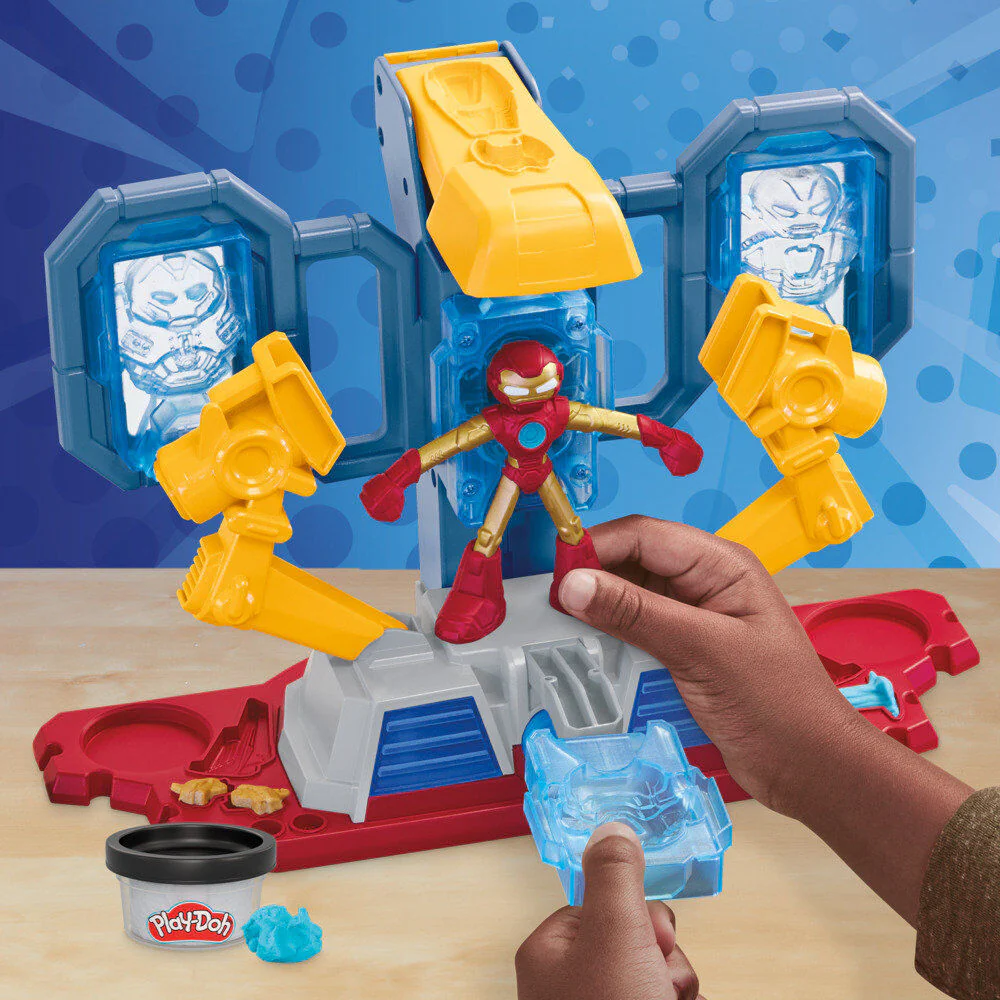 Laboratorio De Armaduras Iron Man Marvel Play-doh - Image 12
