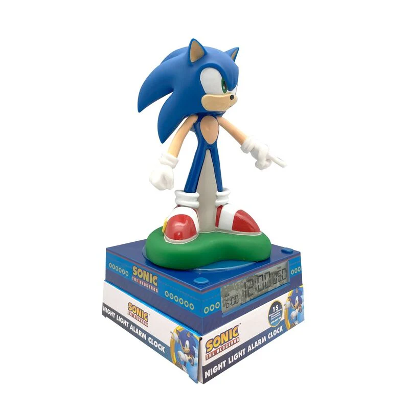 Lampara 3D Con Despertador Sonic The Hedgehog - Image 3