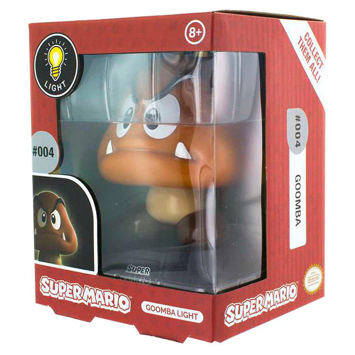Lampara 3D Goomba Super Mario Bros Nintendo - Image 2