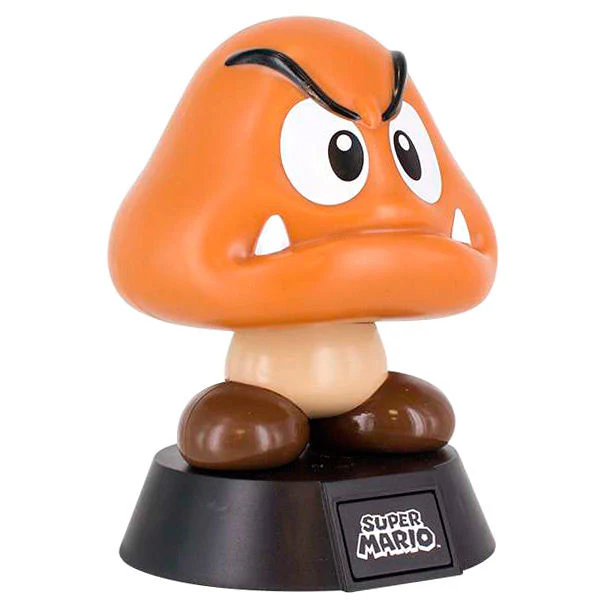 Lampara 3D Goomba Super Mario Bros Nintendo - Image 3