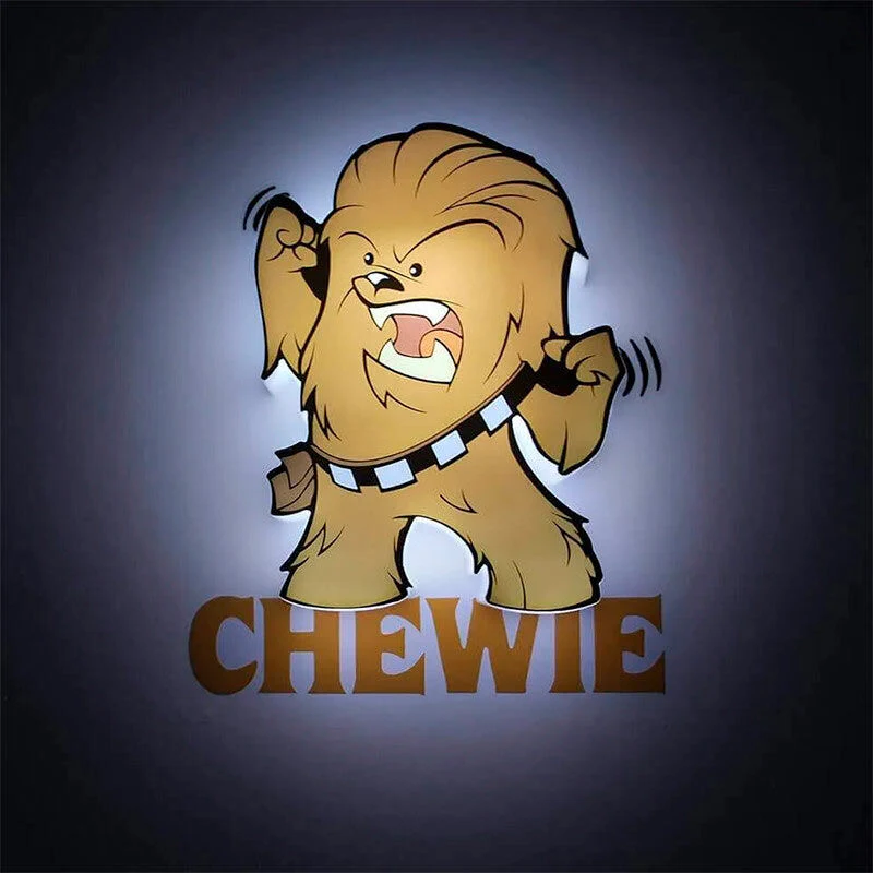 Lampara 3D Light Fx Mini Chewie Star Wars - Image 2