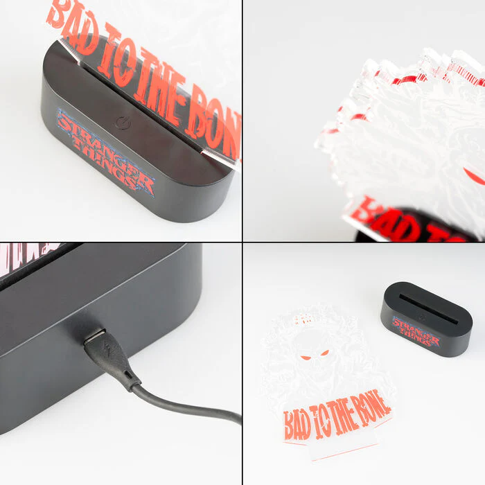Lampara Led Bad To The Bone Stranger Things - Image 7