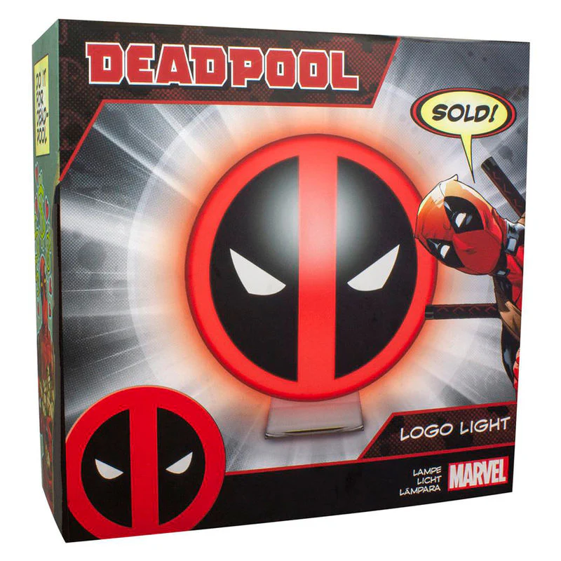 Lampara Logo Deadpool Marvel - Image 3