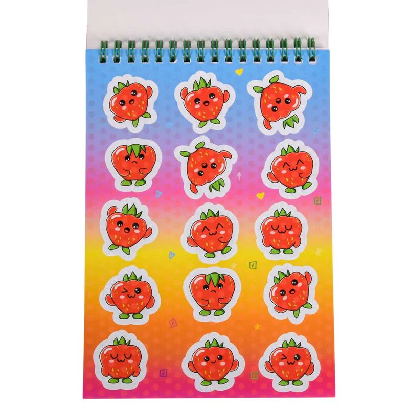 Libreta + Pegatinas Perfumadas Frutas - Image 3