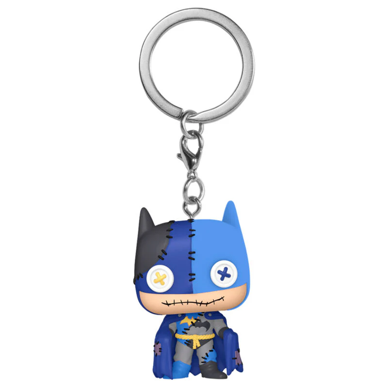 Llavero Pocket Pop Dc Comics Patchwork Batman - Image 2