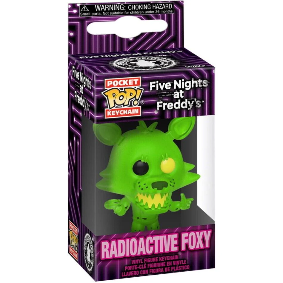 Llavero Pocket Pop Five Nights At Freddys Radioactive Foxy - Image 2