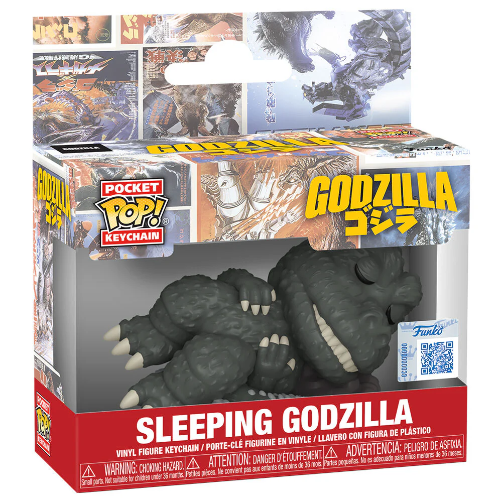 Llavero Pocket Pop Godzilla Sleeping Godzilla Exclusive - Image 2