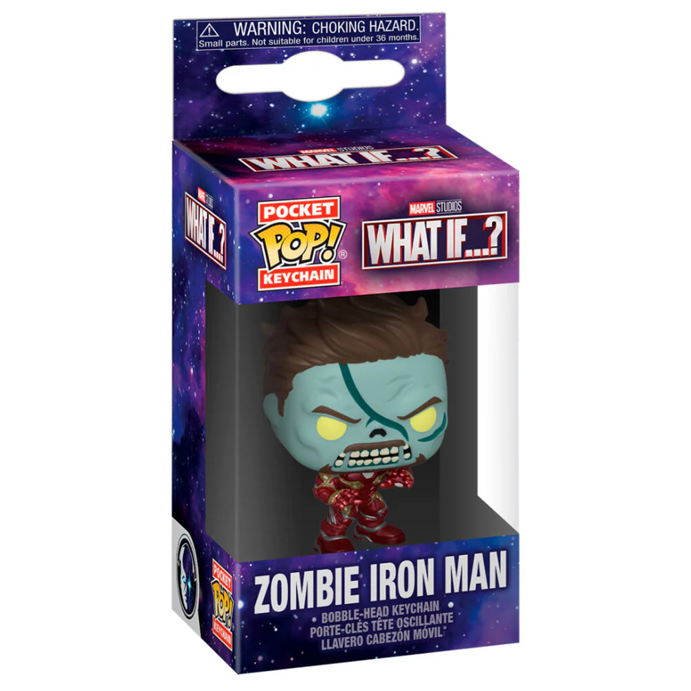 Llavero Pocket Pop Marvel What If Zombie Iron Man - Image 2