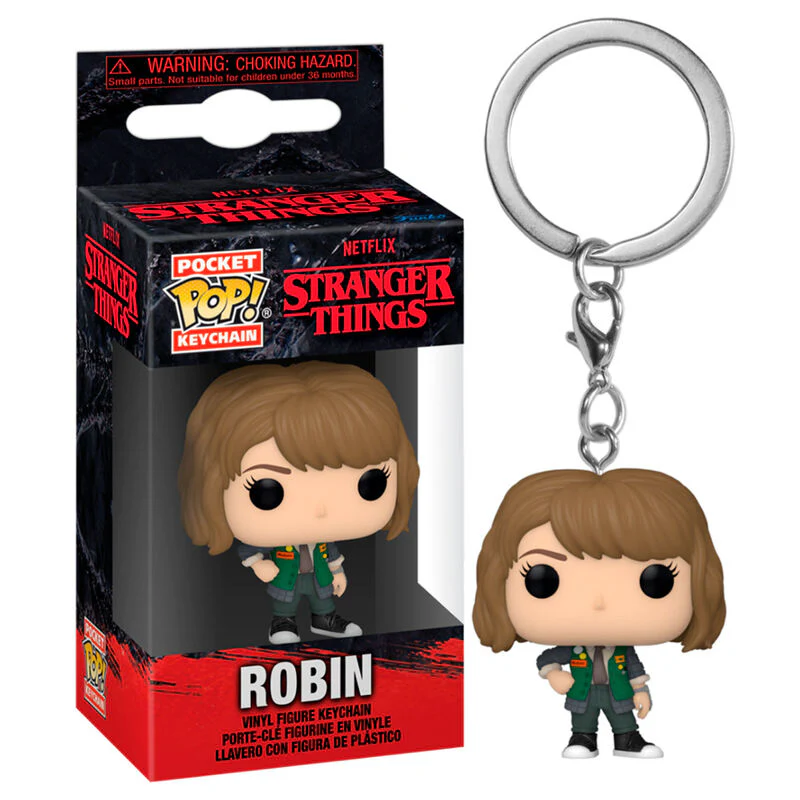 Llavero Pocket Pop Stranger Things Robin