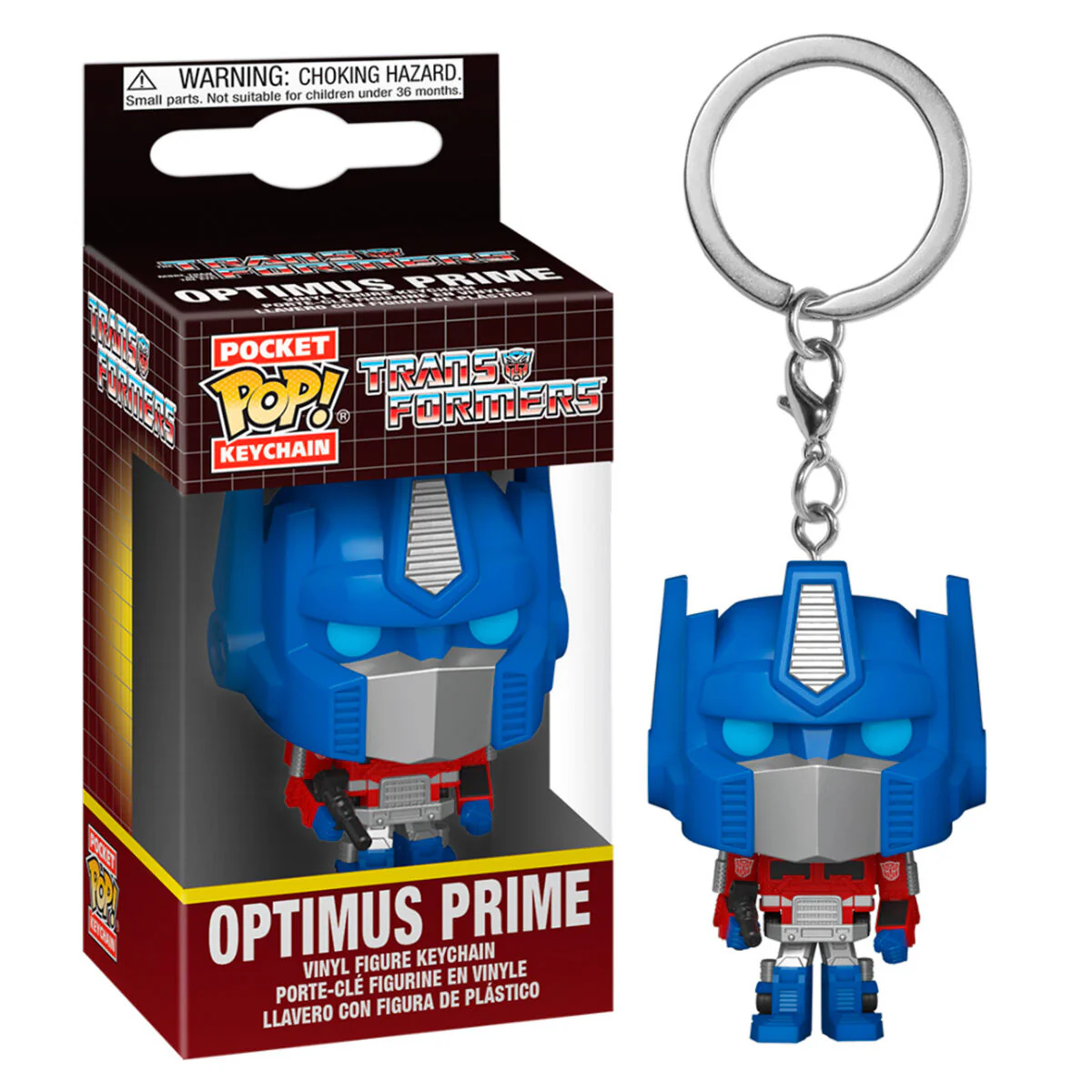 Llavero Pocket Pop Transformers Optimus Prime