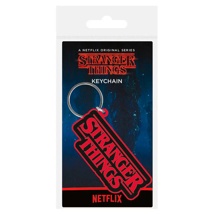 Llavero Rubber Logo Stranger Things