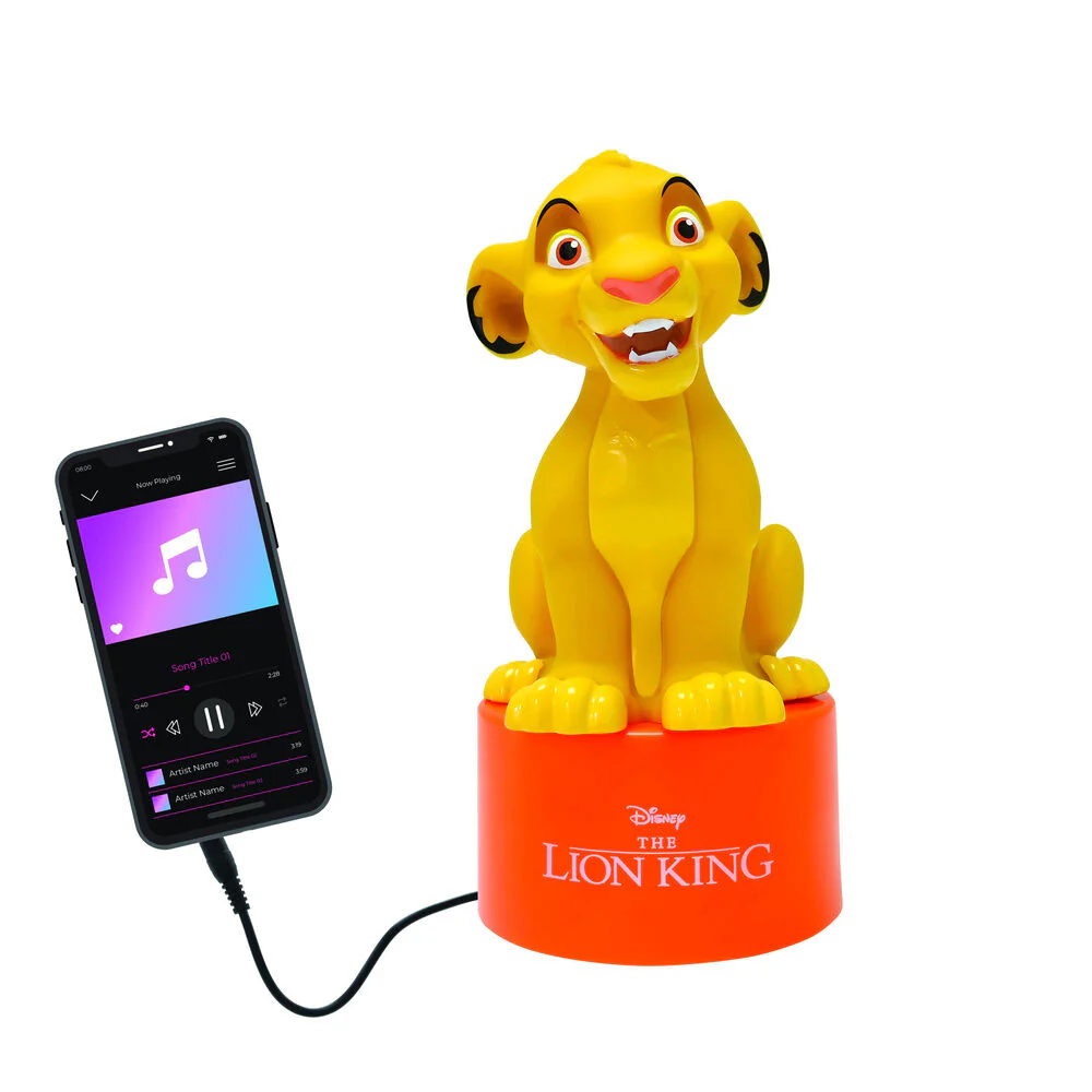 Luz Nocturna Altavoz El Rey Leon Disney - Image 2