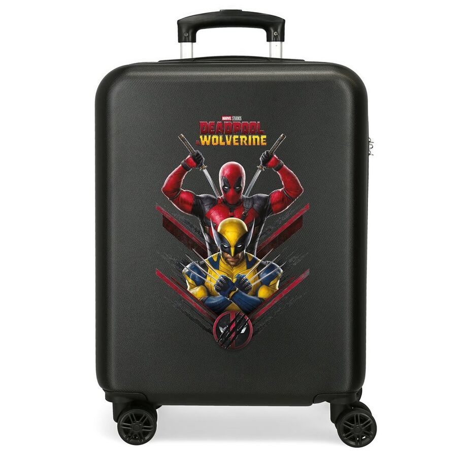 Maleta Trolley Abs Deadpool & Wolverine Marvel 55Cm